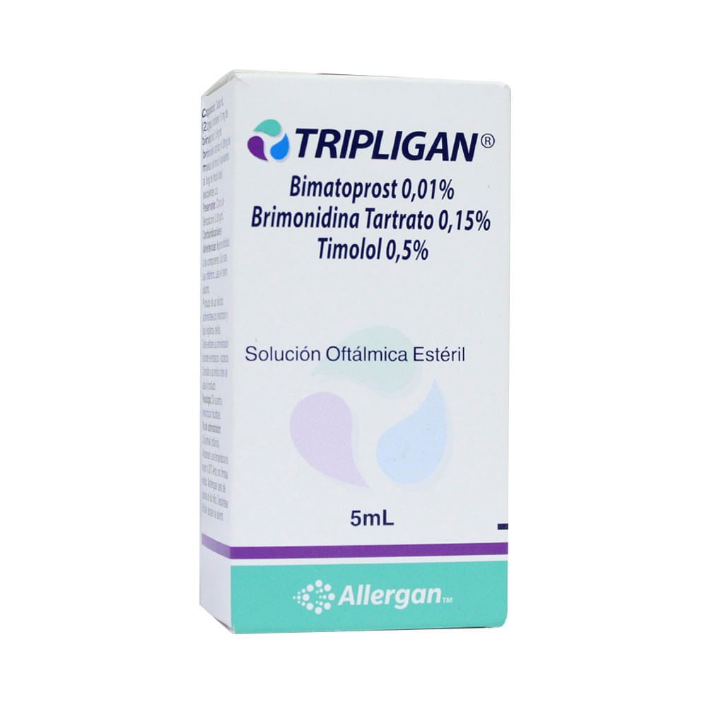 TRIPLIGAN GOTAS OFTALMICAS FRASCO GOTERO 5 ML