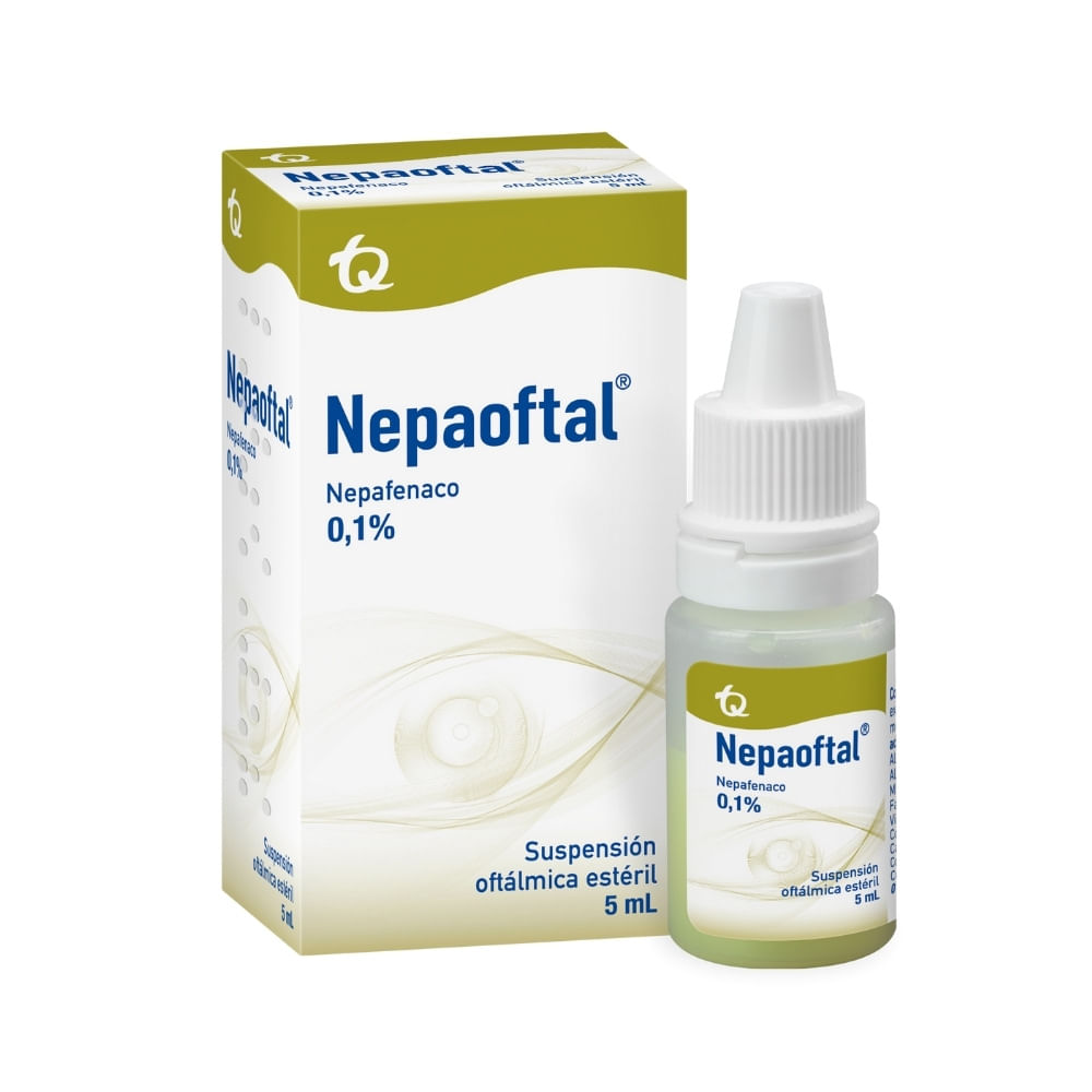NEPAOFTAL (RG) GOTAS OFTALMICAS 0.1% CAJA 5 ML