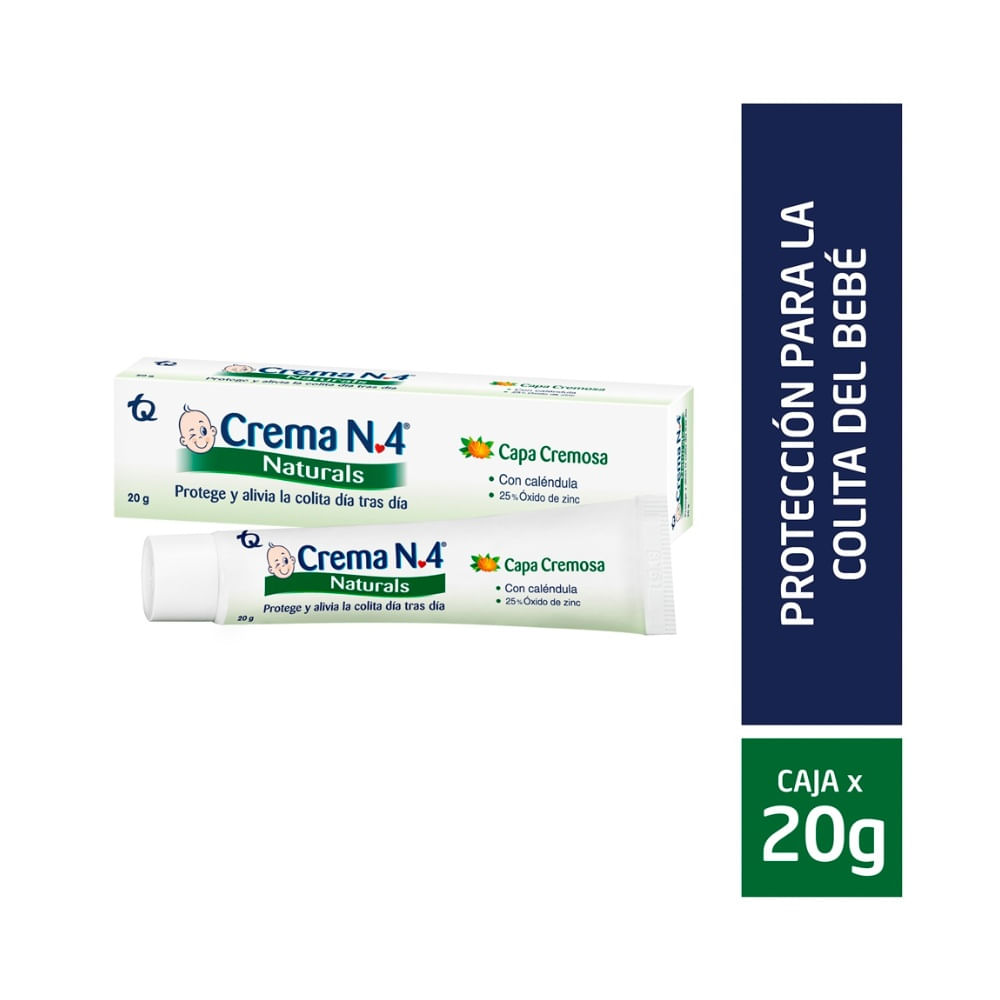CREMA N°.4 NATURAL CAJA 20 G
