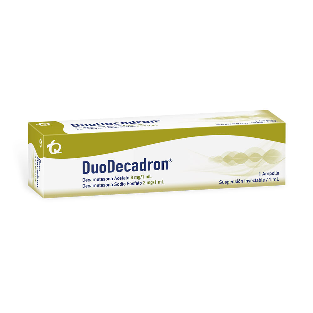 DUO-DECADRON AMPOLLA 8+2 MG CAJA 1 X 1 ML