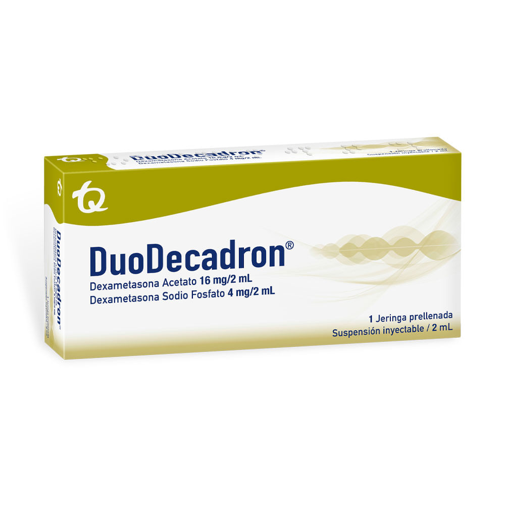 DUO-DECADRON J.PRELLENADA  16+4 MG CAJA 1 X 2 ML