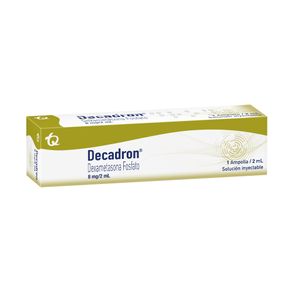 DECADRON AMPOLLA 8 MG CAJA 1 X 2 ML