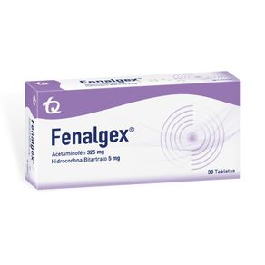 FENALGEX TABLETAS 325MG/5MG