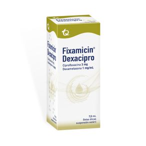 FIXAMICIN DEXACIPRO GOTAS 7.5 MG CAJA