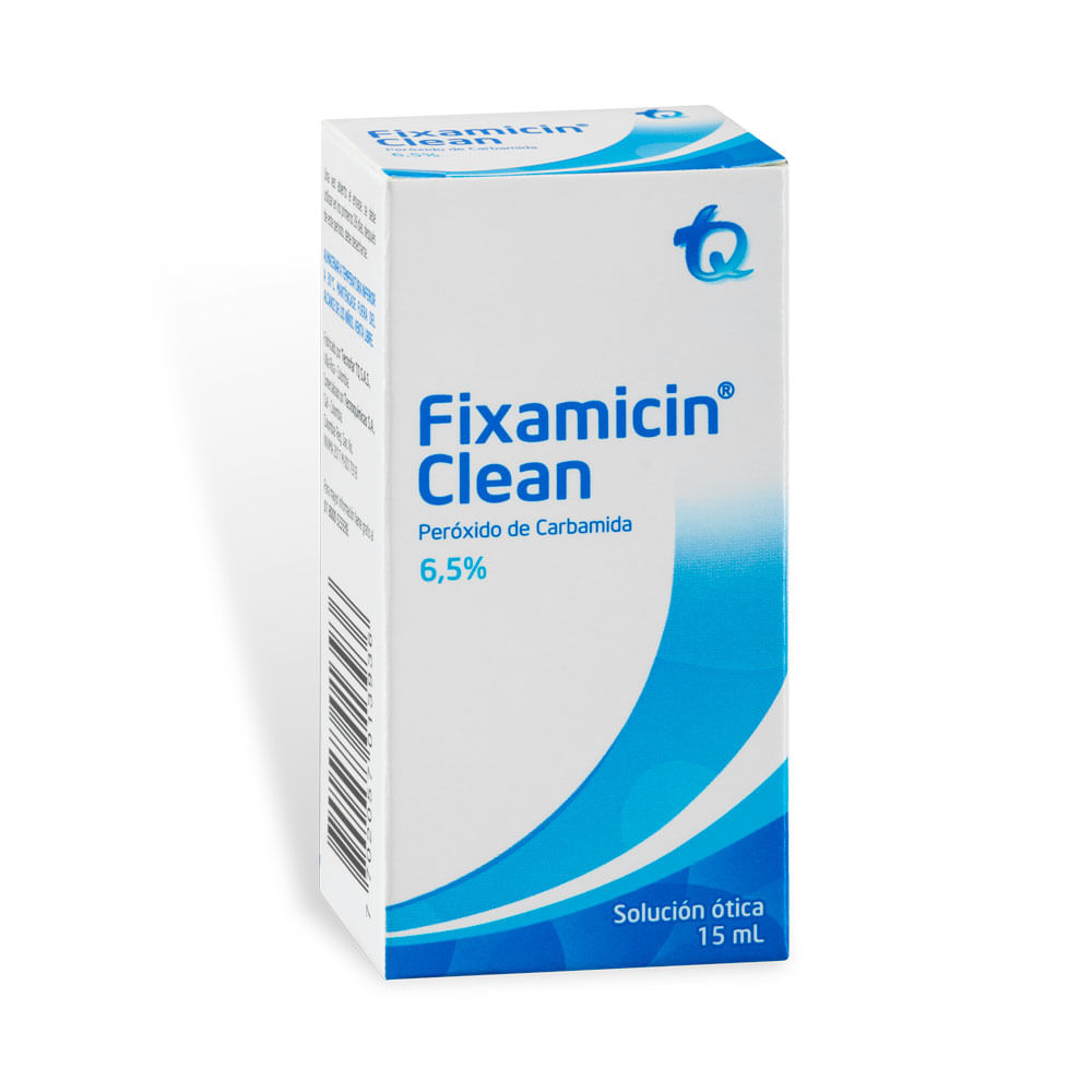 FIXAMICIN CLEAN SOLUCION OTICA FRASCO 15 ML