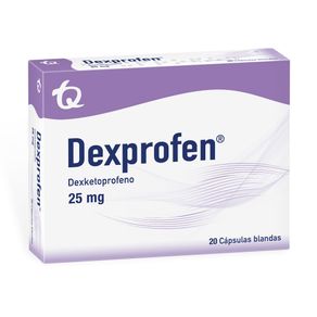 DEXPROFEN CAPSULAS 25 MG