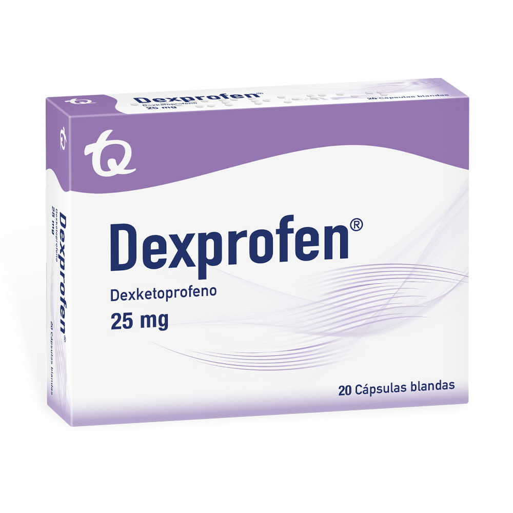 DEXPROFEN CAPSULAS 25 MG