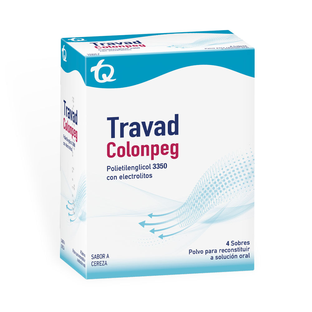 TRAVAD COLON PEG POLVO CAJA X 4 SOBRES