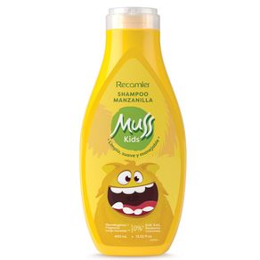 SHAMPOO MUSS KIDS MANZANILLA FRASCO 400 ML