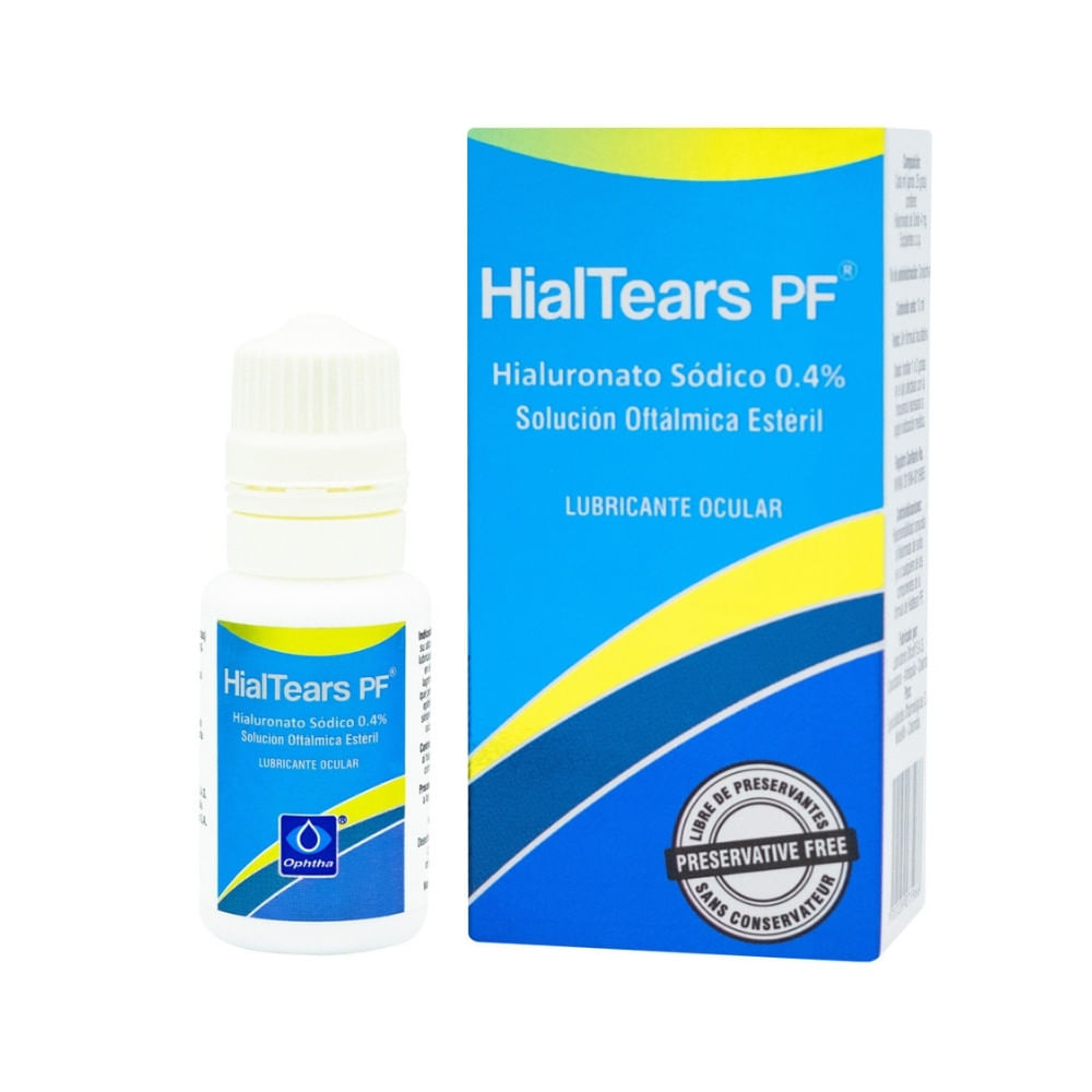 HIALTEARS PF SOLUCION OFTALMICA 0.4 % FRASCO 15 ML