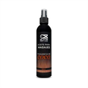 ACEITE PARA MASAJES ELIXIR COCO FRASCO 250 ML