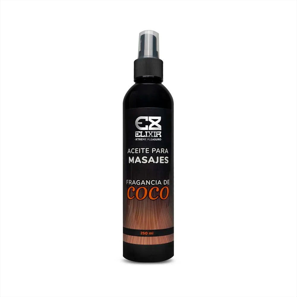 ACEITE PARA MASAJES ELIXIR COCO FRASCO 250 ML