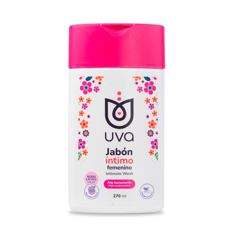 JABON INTIMO FEMENINO UVA FRASCO 270ML