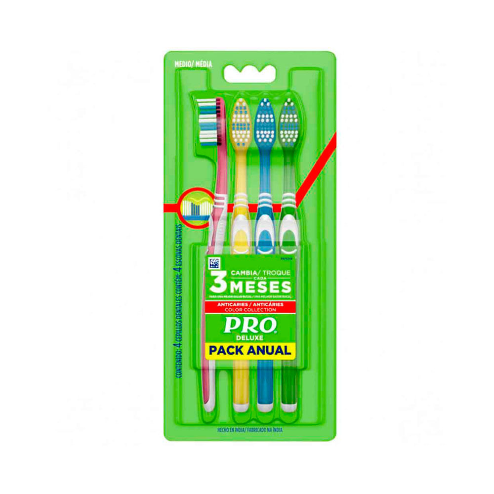 CEPILLO PRO CLASSIC PACK++++ X 4 UNDS