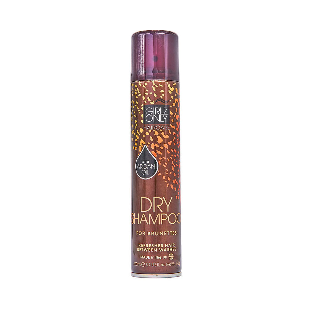 SHAMPOO SECO GIRLZ ONLY BRUNETTE AEROSOL 200 ML