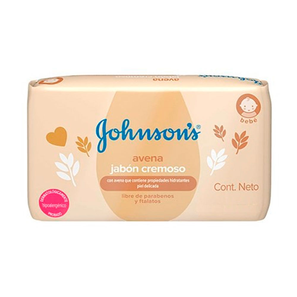 JABON JOHNSONS BABY AVENA BOLSA 110 G