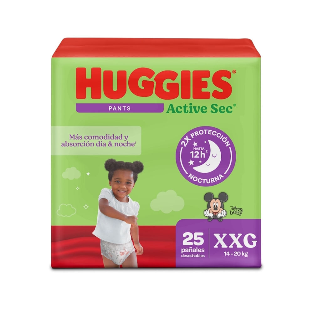 PAÑALES PANTALON HUGGIES ACTSEC ETP 5 BOLSA X 25 UNDS