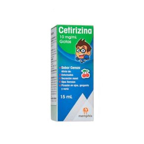 CETIRIZINA MPHI GOTAS 10 MG CAJA 15 ML
