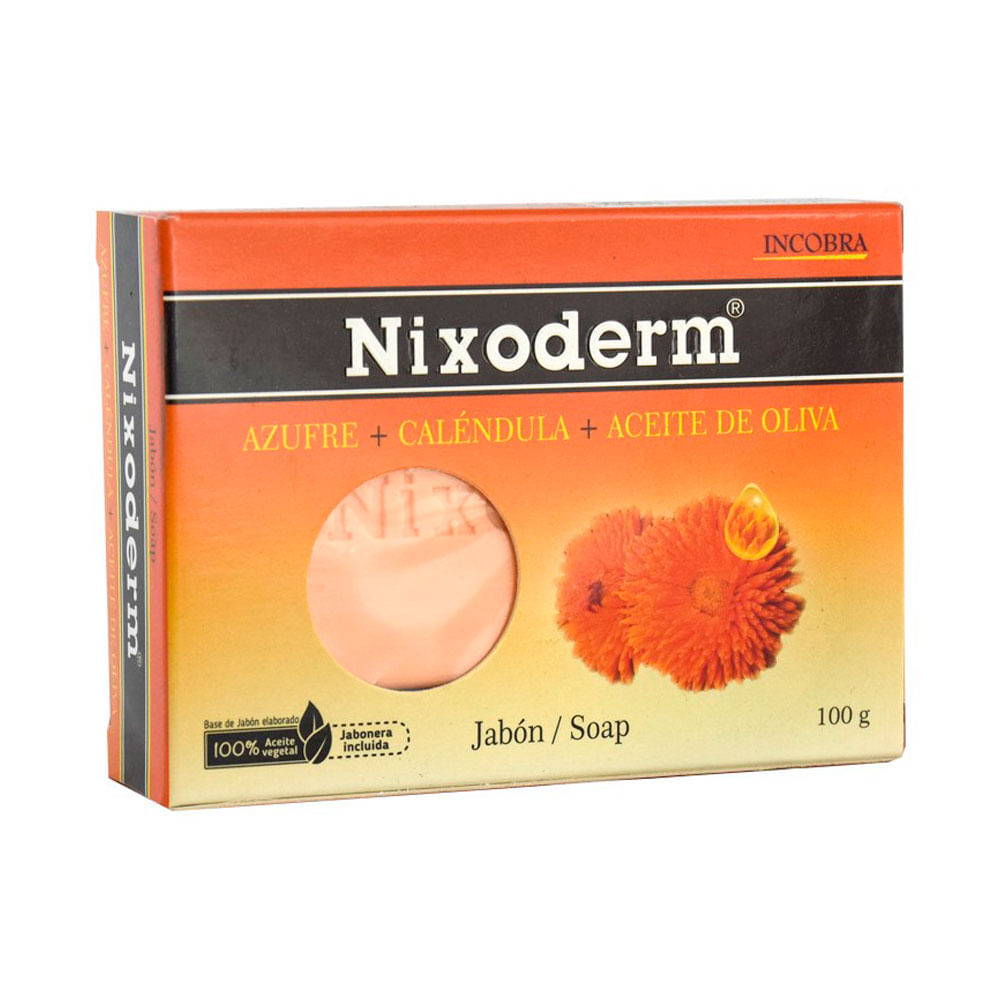 JABON NIXODERM DE CALENDULA CAJA 100 G