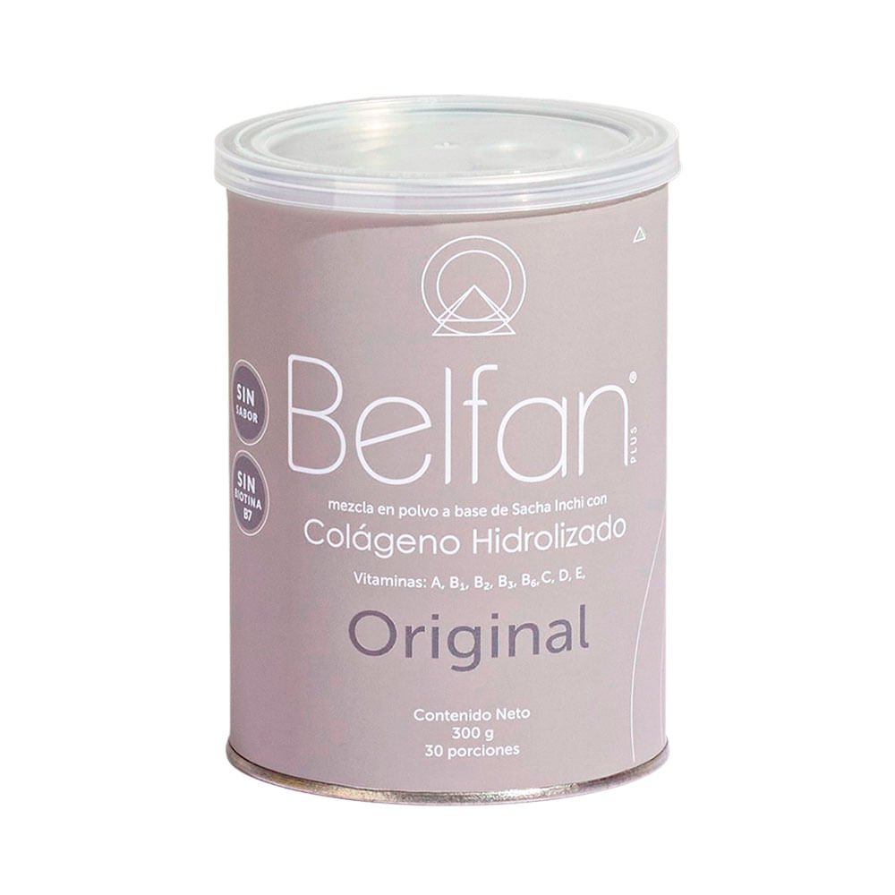 COLAGENO HIDROLIZADO BELFAN POLVO ORIGINAL LATA 300 G
