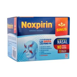 NOXPIRIN SINUS TABLETAS