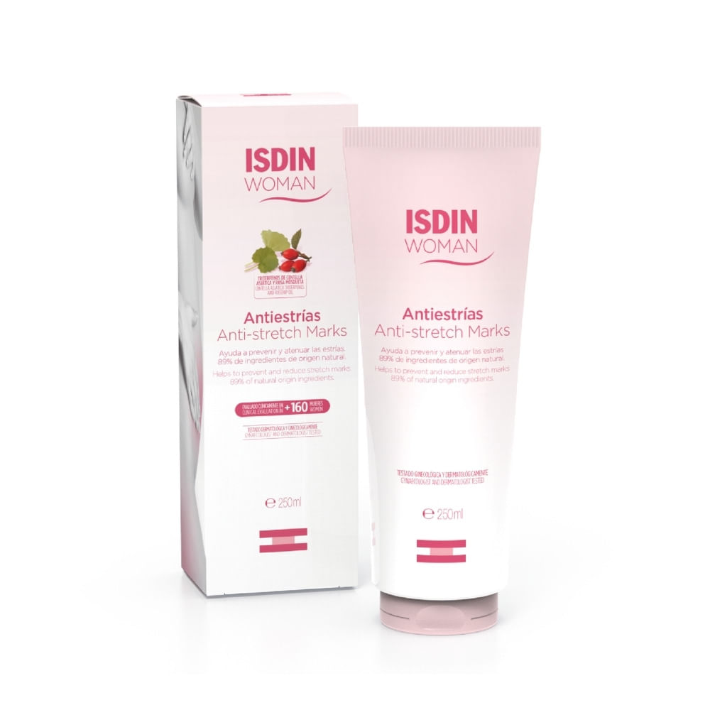 ISDIN WOMAN CREMA ANTI ESTRIAS TUBO 250 ML