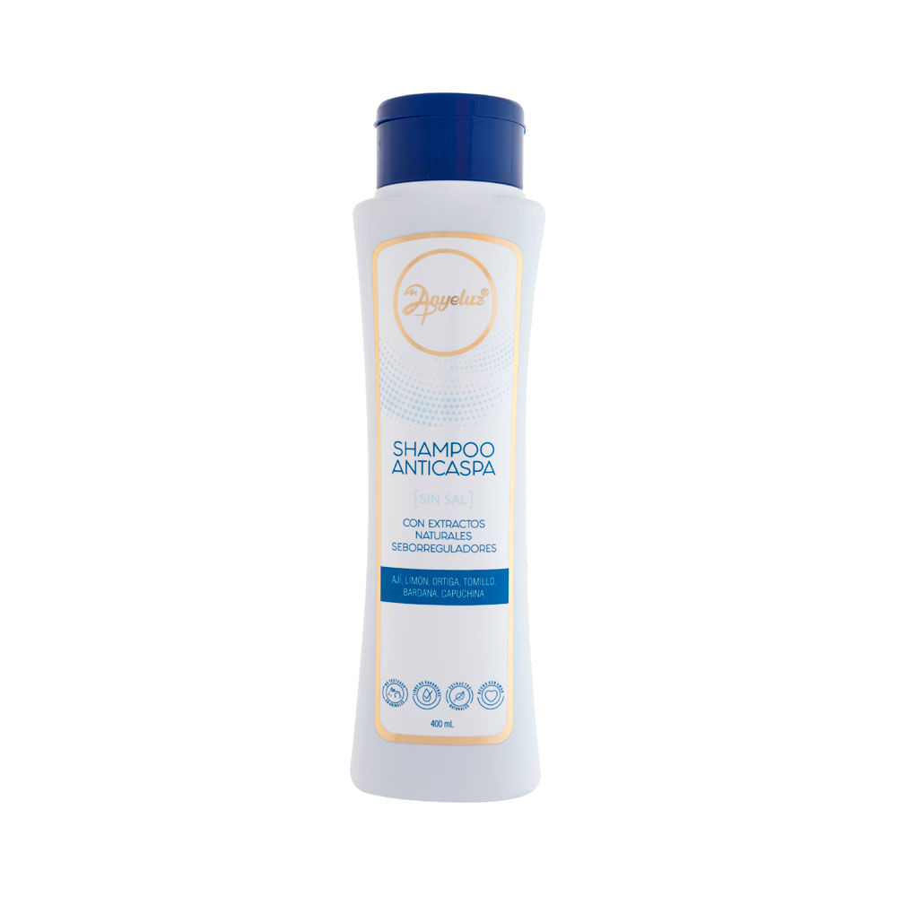 SHAMPOO ANYELUZ ANTICASPA FRASCO 400 ML
