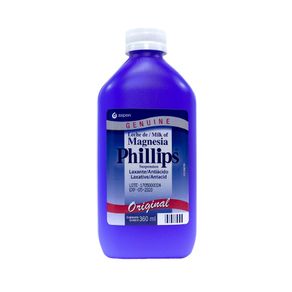 MAGNESIA PHILLIPS FRASCO 360 ML