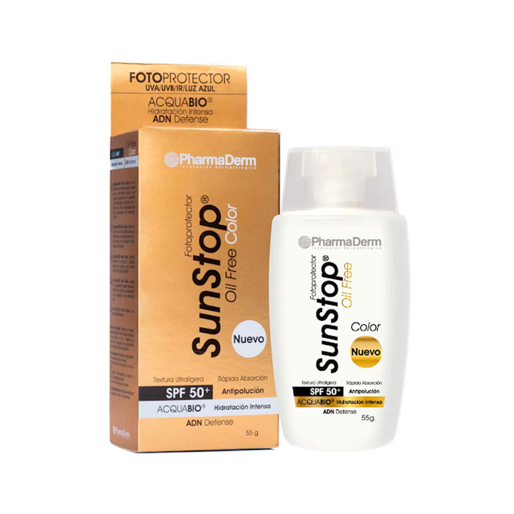 SUNSTOP COLOR OIL FREE CREMA FRASCO 55 G