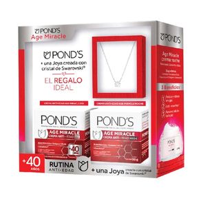 PONDS CRM DIA+CRN NOCHE+JOYA POTE 50 ML