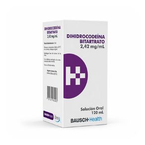 DIHIDROCODEINA HUMAX JARABE FRASCO 120 ML