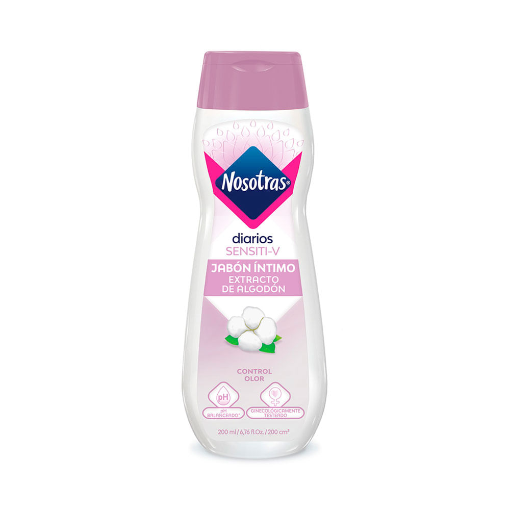 JABON INTIMO NOSOTRAS SENSITIVE FRASCO 200 ML