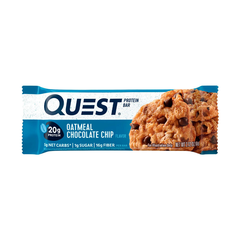 QUEST BARRA DE PROTEINA CHIP CHOCOLATE BOLSA 60 G