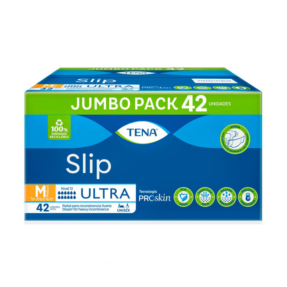 PAÑAL TENA SLIP ULTRA PROTECT TALLA M