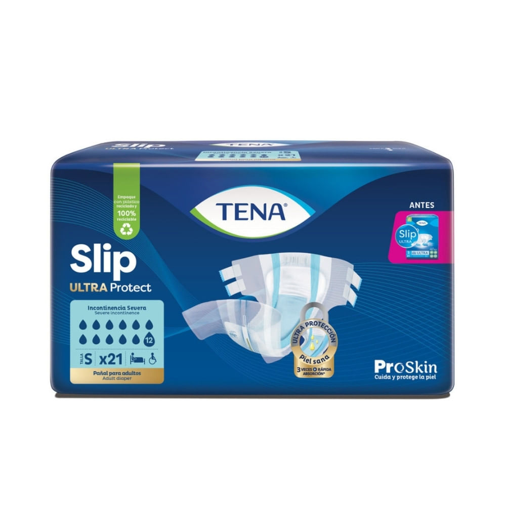 PAÑAL TENA SLIP ULTRA PROTECT TALLA S