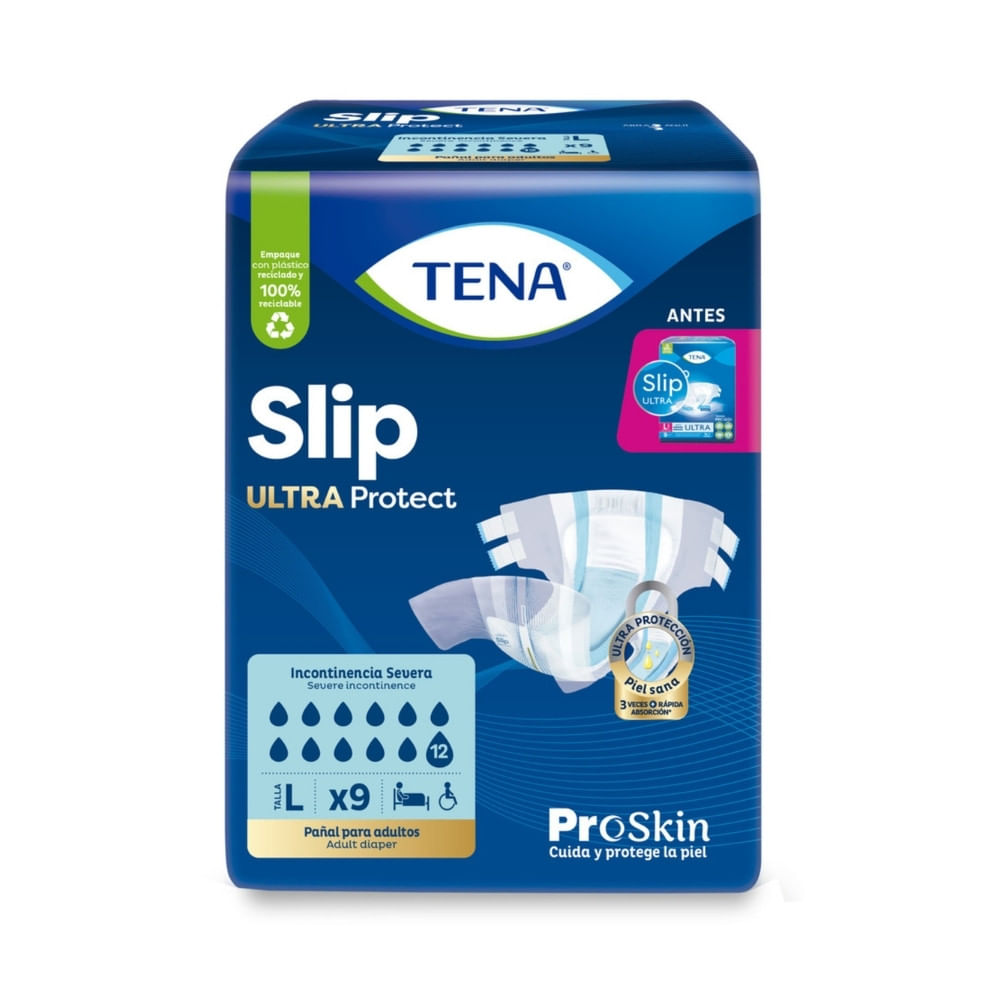 PAÑAL TENA SLIP ULTRA PROTECT TALLA L