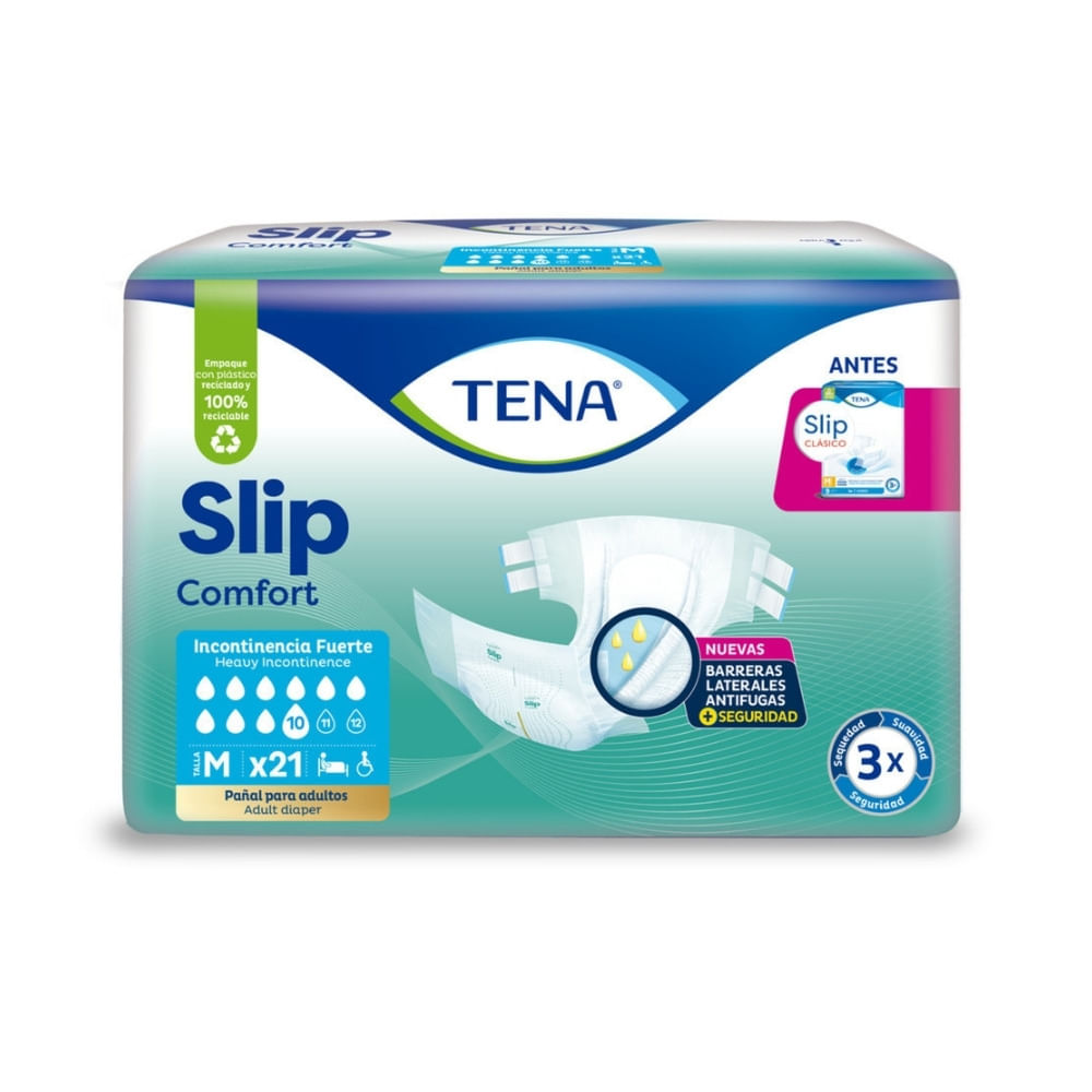 PAÑAL TENA SLIP COMFORT TALLA M