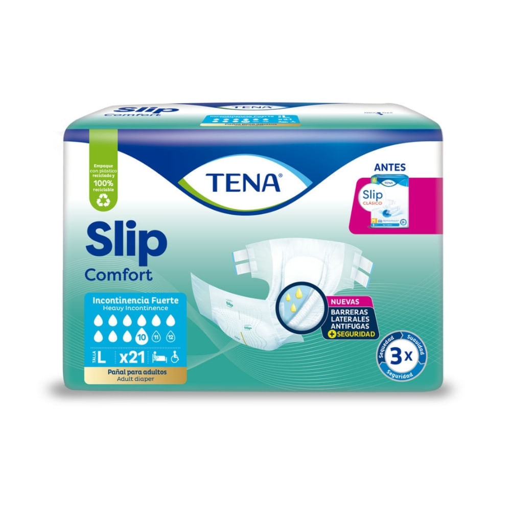 PAÑAL TENA SLIP COMFORT TALLA L