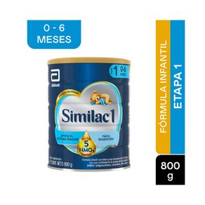 SIMILAC ETAPA 1 5HMOS LECHE POTE 800 G