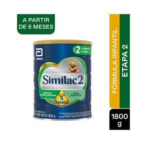 SIMILAC ETAPA 2 5HMOS LECHE POTE 1800 G