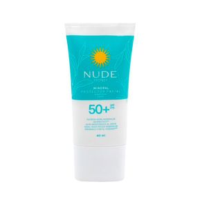 NUDE PROTECTOR SOLAR MINERAL FAC FPS 50 CAJA 40 ML