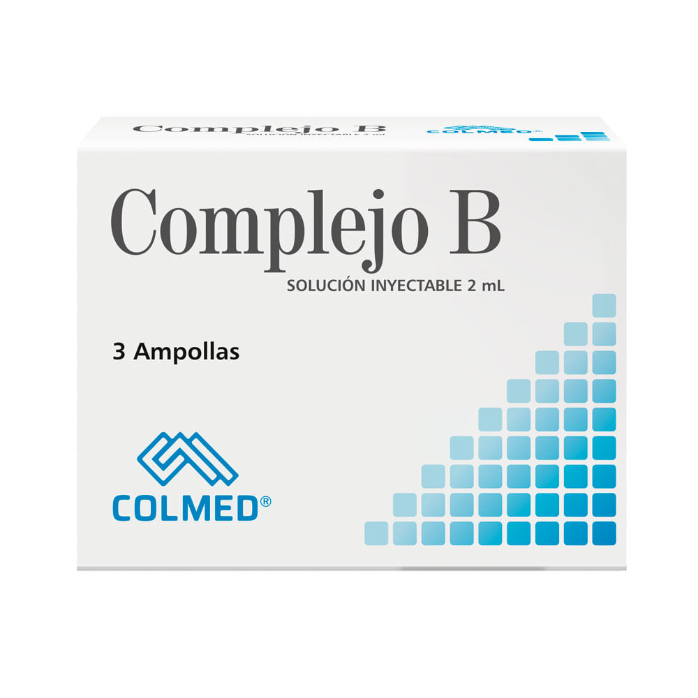 COMPLEJO B COLMED 2 ML SOLUCION INYECTABLE