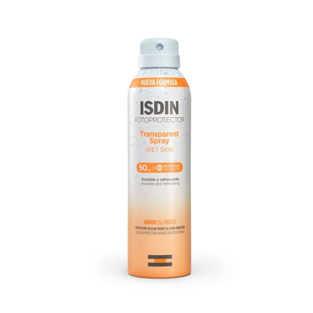 ISDIN FOTOPROTECTOR TRANSPAREN SPRAY WET SKIN SPF 50 FRASCO 250 ML
