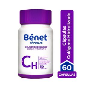 BENET COLAGENO HIDROLIZADO CAPSULAS FRASCO X 60 UNDS