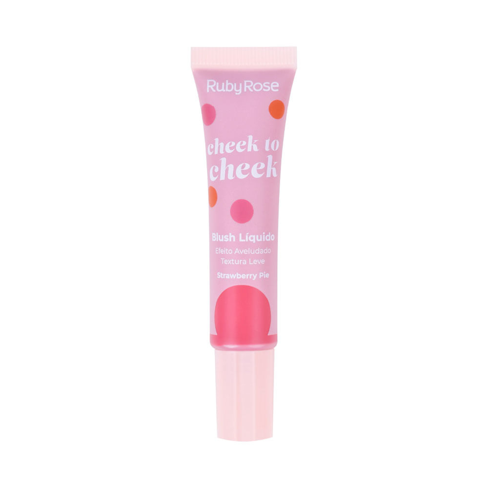 RUBOR LIQUIDO CHEEK TO CHEEK STRAWBERRY-PIE TUBO X 1 UND