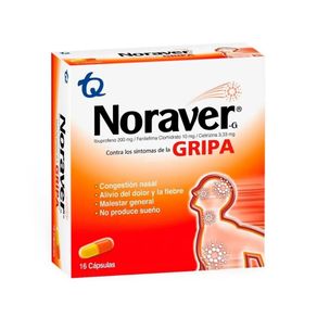 NORAVER GRIPA CAPSULAS