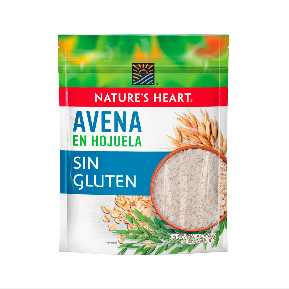 NATURES HEART AVENA HOJUELA BOLSA 500 G