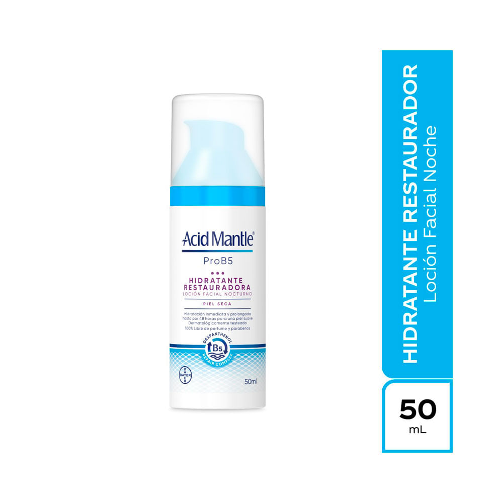 ACID-MANTLE PRO B5 LOCIÓN FACIAL NOCHE FRASCO 50 ML