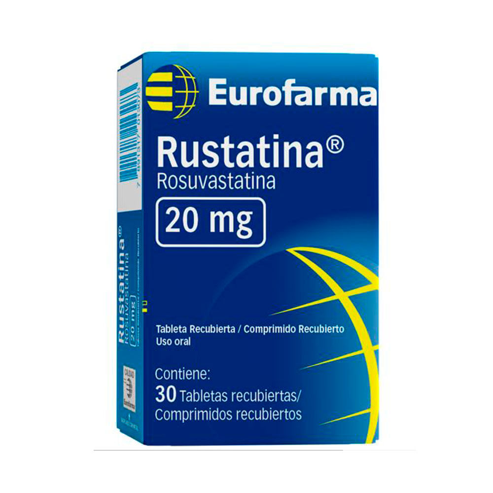 RUSTATINA TABLETAS RECUBIERTAS 20 MG