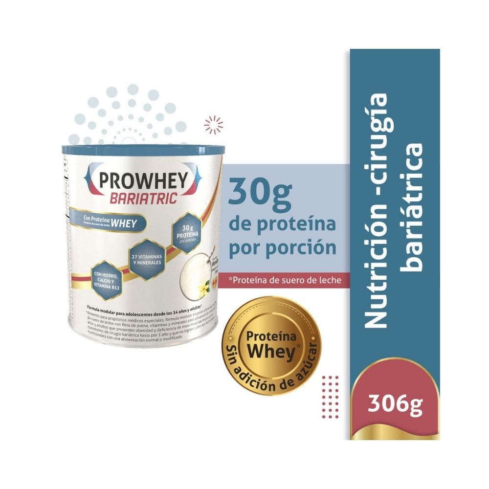 PROWHEY BARIATRIC PROTEINA VAINILLA LATA 306 G